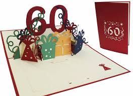 Therefore, i am always happy when i can make some maritime cards, like this one for the 80th birthday of hanns. Pop Up 3d Karte Geburtstagskarte Gutschein Klappkarte 60 Geburtstag Pop Up Karten Von Lin Online Shop Fur 3d Grusskarten Papeterie Exklusive Geschenke Und Designprodukte