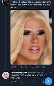 Trixie finally acknowledges the Scott Barnes makeover. : r/rpdrcringe