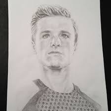 Peeta Mellark Sketch By Coletteyspaghetti94 On Instagram Hunger Games Drawings Hunger Games Fandom Hunger Games Fan Art