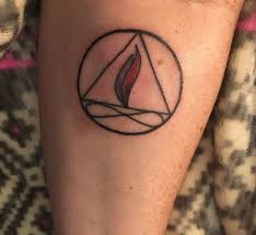 Twin Flame Symbol My First Tattoo Twinflame Twinflametattoo Tattoos Twin Tattoos Flame Tattoos