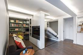 Movable walls seen in traditional japanese. Sliding Wall Transforms Small Apartment Designs Ideas On Dornob