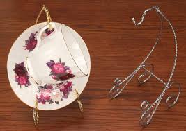 Cup Saucer Stands Platter Stands Bowl Stands Dinnerware Place Setting Stand Displays Place Setting Display Stands Hangers Cup Saucer Plate Holder Display Stand Decorative Display Accessories
