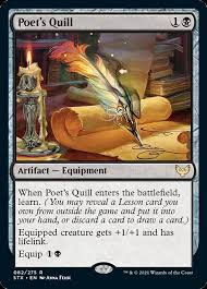 Modern horizons 2 price guide | tcgplayer. Poets Quill Strixhaven School Of Mages Stx Price History