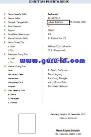 Contoh raport untuk anak paud kurikulum 2013. Format Raport K13 Smp Revisi 2017 Info Pendidikan Terbaru