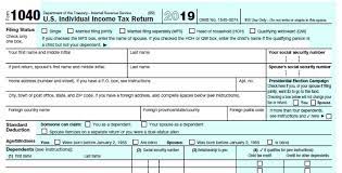 Maybe you would like to learn more about one of these? Printable 2019 Irs Form 1040 Us Individual Income Tax Return Cpa Practice Advisor