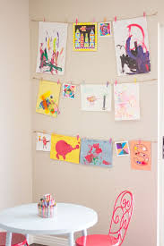 The Simplest Way To Display Your Kids Art Art Wall Kids Art Display Kids Displaying Kids Artwork