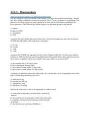 Acls Pretest Flashcards | Quizlet