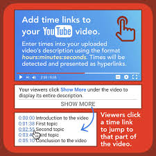 How to link to a specific time in youtube comments: Tony Vincent On Twitter You Can Add Time Links To Your Youtube Video S Description Viewers Click To Jump To That Part Of The Video Https T Co Oifpcjc5ua Twitter