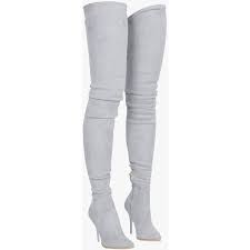 Note:as different computers display colors differently,the color of the actual item may vary slightly from the above images. Catherine Suede Over The Knee Boots Women S Shoes Balmain 2 085 Liked On Polyvore Featuring Shoes Boots Thigh High Suede Boots Boots Above Knee Boots