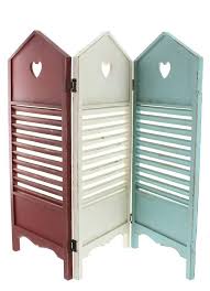 Mini Paravent Shabby Holz Wohn Design Shabby Spanische Wand
