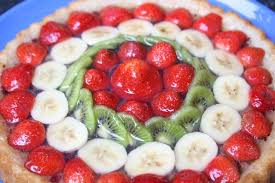 Crostate di banane e fragole: Fresca Leggera E Golosa La Crostata Di Fragole Banane E Kiwi Dolcidee