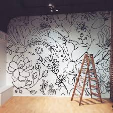 Bedroom Black And White Wall Mural Work Shop On Instagram Finished Our Wall Project Today It S Safe To Say We Probably Will Be Taking A Break Wall Murals Bedroom Wall Murals Diy Wall Murals