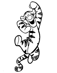 Has been providing free coloring pages for kids on the internet. Tigger Jumping Coloring Page Free Printable Coloring Pages For Kids