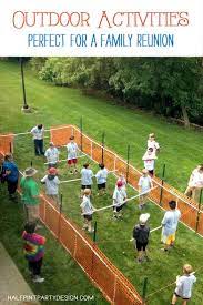 Ultimate Outdoor Party Games Parties With A Cause Outdoor Party Games Kids Party Games Family Reunion Activities
