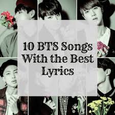Having released 129 official korean tracks (we're not counting japanese releases or songs put up for free . Top 10 Bts Songs With The Best Lyrics Spinditty