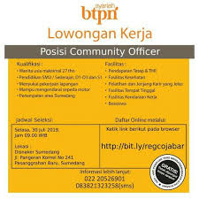 Www.lokersumedang.com send loker via dm. Walk In Interview Btpn Syariah Sumedang