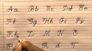 How to learn modern calligraphy tutorial (for beginners) . Calligraphy For Beginners The Alphabet Art Instruction Blog