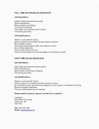 Retail Sales associate Job Description for Resume Beautiful ...