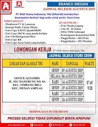 Check spelling or type a new query. Lowongan Kerja Medan Terbaru Di Alfamidi Lokermedan Id Pusat Lokernya Medan