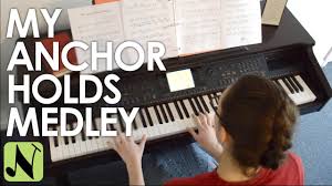 At the top you can click through to different language versions of the song if there are any. My Anchor Holds Piano Solo Medley My Anchor Holds Anchors Aweigh We Have An Anchor Youtube