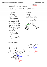 Mackenziekim Pulley System Friction Incline Sept 25 Pdf Physics High School Physics Pre Med