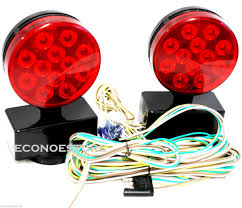 Auto 12v Magnetic Led Trailer Towing Light Kit For Camper Boat Truck Towing Econosuperstore
