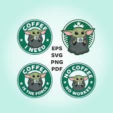 Free Free 178 Baby Yoda Starbucks Svg Free SVG PNG EPS DXF File