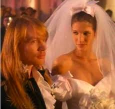 November Rain Starring Axl Rose And Stephanie Seymour Love Love This Song My Favorite Stephanie Seymour Stone Fox Bride Rain Wedding