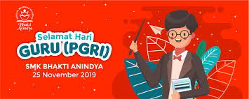 Maybe you would like to learn more about one of these? Smk Bhakti Anindya Tangerang Hari Guru Nasional Dan Hut Pgri Ke 74