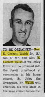 Rev Edward Corbett Walsh (1938-2015)