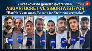 “Gençler Sigorta ve İnsanca Ücret İstiyor: ‘Batıya Gitmek Zorunda  Kalmayalım’”