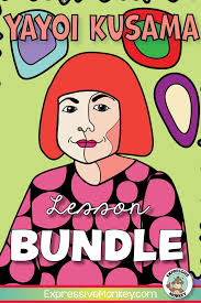 Yayoi Kusama Art Lesson Bundle With Pumpkins Mushrooms Star Faces In 2020 Art Lessons Yayoi Easy Art Lessons