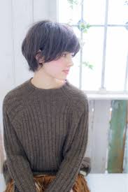 黒髪ショートヘアの人気集面長丸顔前髪ありなしにcheckしよhair