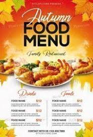Our free printable food flyers templates will amaze people! Food Menu Flyers Psd Templates Facebook Covers Styleflyers