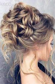 39 Totally Trendy Prom Hairstyles For 2021 To Look Gorgeous Messy Hair Updo Hair Styles Messy Hairstyles