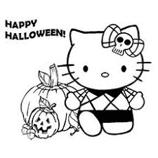 Print coloring pages & activities for kids. Halloween Coloring Pages Free Printables Momjunction Hello Kitty Coloring Hello Kitty Colouring Pages Hello Kitty Halloween