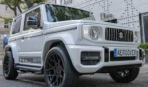 Standard items suzuki jimny 2021. Suzuki Jimny Modified To Look Like A Mercedes G Wagon