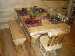 This Is A Great Kitchen Dining Table 6 Feet Long Can Seat 6 8 People Comfortably With Plenty Of Elbow Dining Table In Kitchen Log Furniture Kitchen Table