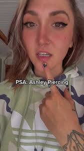 How to Do An Ashley Lip Piercing