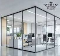 Aluminum Office Partition - 7 Feet Aluminium Office ...