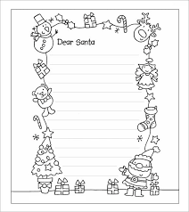 Free 7 Attractive Sample Santa Letter Templates In Pdf Ms Word In 2020 Santa Letter Template Santa Template Free Santa Letter Template
