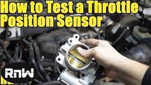 How To Test A Throttle Position Sensor Tps - Without A Wiring Diagram -  Youtube