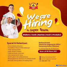Check spelling or type a new query. Lowongan Kerja Kampoeng Kuliner Makassar Maret 2021