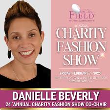 🎉 Big news! We're thrilled to announce Danielle Beverly as one of our  Co-Chairs for the 24th Annual Charity Fashion Show! 💃✨ Danielle Beverly  (@dsbeverly19 ) is a passionate advocate for breast