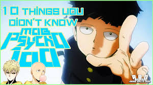 10 Things You Didn't Know About Mob Psycho 100 - YouTube