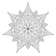 To download our free coloring pages, click on the geometric image you'd like to color. Free Printable Geometric Coloring Pages For Kids