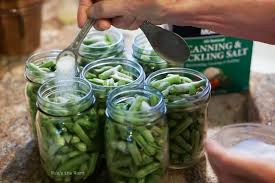 Luckily, it's easy to prepare. Canning Green Beans Num S The Word