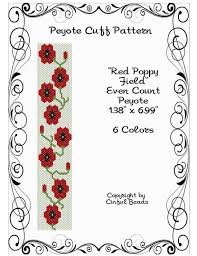 Check spelling or type a new query. Peyote Armband Muster Roter Mohn Blumen Mit 11 0 Miyuki Etsy