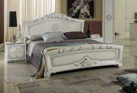 Ebay doppelbett, italienisches design von möbel hübner erle teilmassiv (rahmen und füße). Bett Great In Weiss Silber Italienisch Barock Italia 180 X 200 Cm Mit Lattenrost 26 Leisten Xp Pfgrclt 3