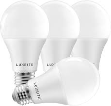 Our large selection of innovative led replacement light bulbs include philips, tcp, and. Luxrite A19 Led Light Bulbs 100 Watt Equivalent Dimmable 4000k Cool White 1600 Lumens Enclosed Fixture Rated Standard Led Bulbs 15w Energy Star E26 Medium Base Indoor And Outdoor 4 Pack Amazon Com